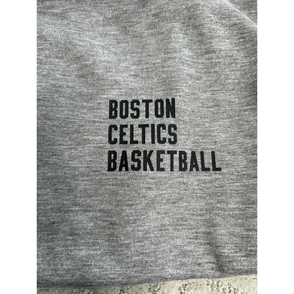 Boston Celtics Nike NBA Authentics Crewneck Sweatshirt Mens 2XL Pullover Gray - Picture 3 of 6